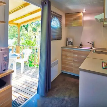 אוהל מפואר Zecamping 3 Etoiles Espace Aquatique Pet Friendly Mobil-home Bbq 4 Pers 3*