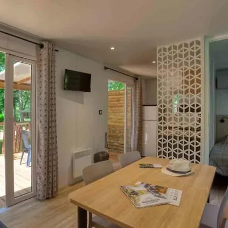 Zecamping 3 Etoiles Espace Aquatique Pet Friendly Mobil-home Bbq 4 Pers Роскошный шатер