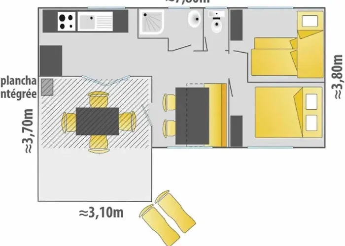3 Etoiles - Parc Aquatique - Ccbeebd 3*