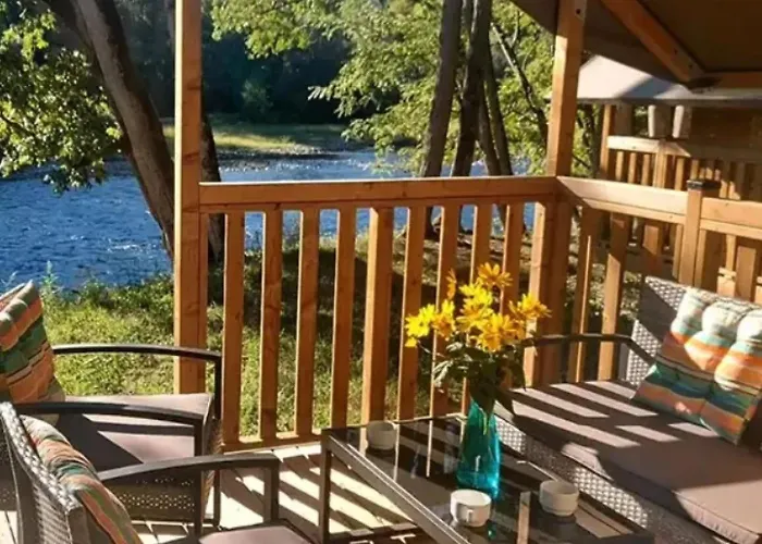 Luxusní stan Zecamping 3 Espace Aquatique Pet Friendly Mobil-home Bbq 4 Pers 3*